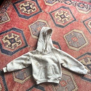 Kids Comfrt white camo hoodie